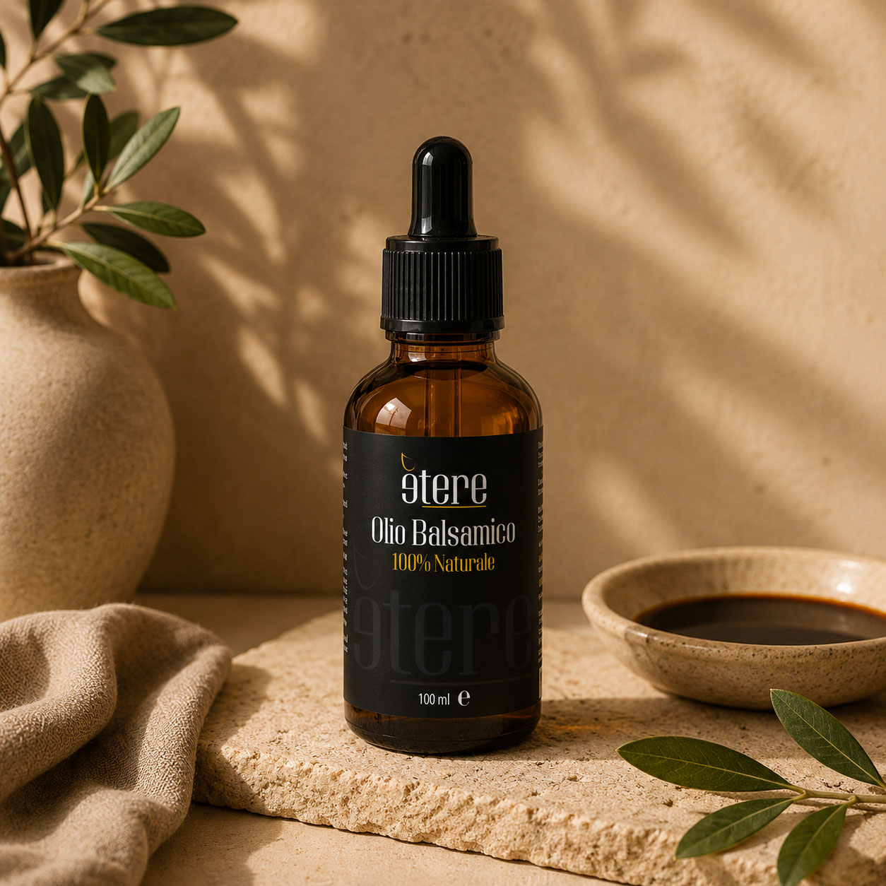 Olio vegetale balsamico - 100 ml